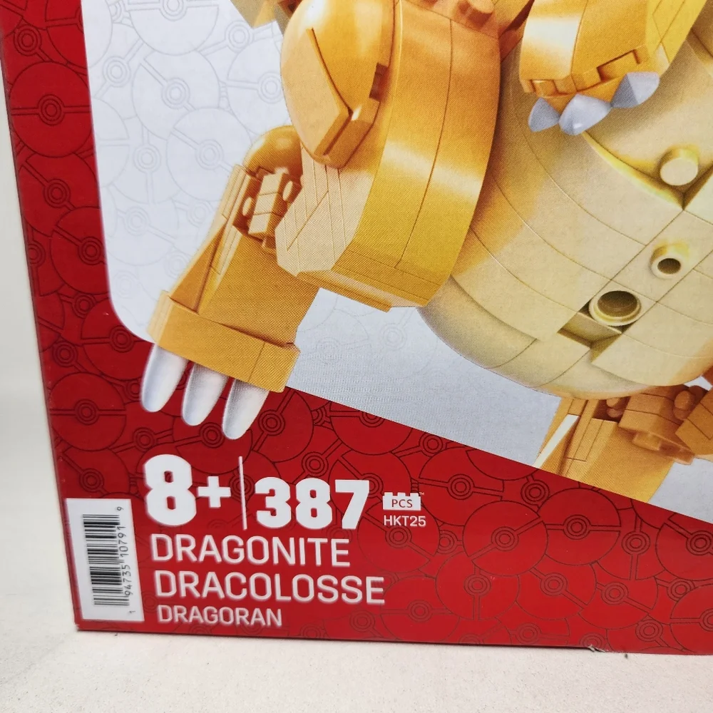 NEW Dragonite MEGA Pokémon Action Figure Building Toys Set LEGO COMPATIBLE 387